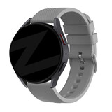 Bandz Bandz Huawei Watch 5 - 46mm siliconen band 'Deluxe' (grijs)