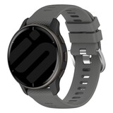 Strap-it® Garmin Forerunner 570 - 42mm siliconen bandje (donkergrijs)