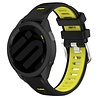 Strap-it® Strap-it Garmin Forerunner 570 - 42mm sport gesp bandje (zwart/geel) Strap-it® Strap-it Garmin Forerunner 570 - 42mm sport gesp bandje (zwart/geel)