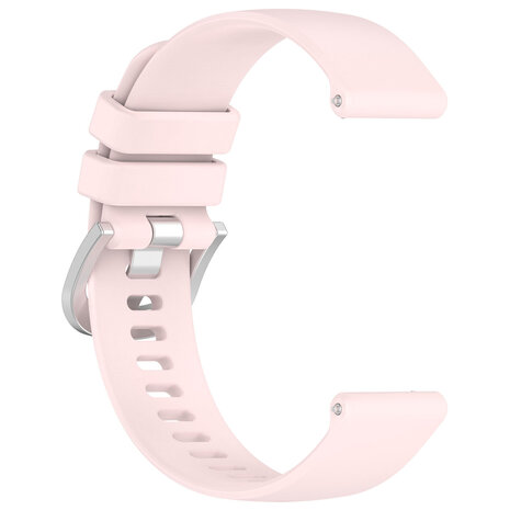Strap-it® Strap-it Garmin Forerunner 570 - 47mm siliconen classic bandje (roze)