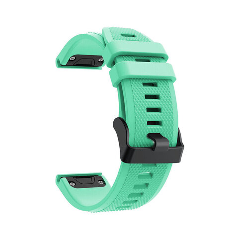 Strap-it® Strap-it Garmin Forerunner 970 siliconen bandje (aqua)