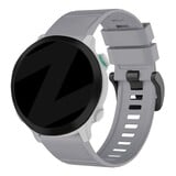 Strap-it® Bandz Garmin Forerunner 970 siliconen band met gesp (grijs)