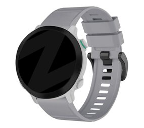 Strap-it® Bandz Garmin Forerunner 970 siliconen band met gesp (grijs)
