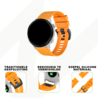Strap-it® Bandz Garmin Forerunner 970 siliconen band met gesp (oranje) Strap-it® Bandz Garmin Forerunner 970 siliconen band met gesp (oranje)