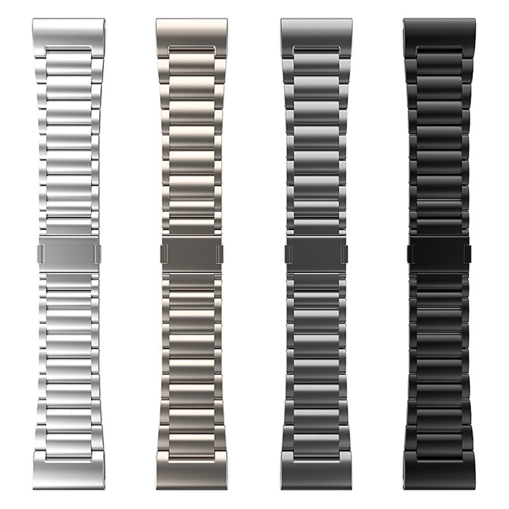 Strap-it® Strap-it Garmin Forerunner 970 magnetische titanium band (zilver) Strap-it® Strap-it Garmin Forerunner 970 magnetische titanium band (zilver)