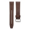 Strap-it® Strap-it Huawei Watch 5 - 42mm 'one push' leren bandje (donkerbruin) Strap-it® Strap-it Huawei Watch 5 - 42mm 'one push' leren bandje (donkerbruin)