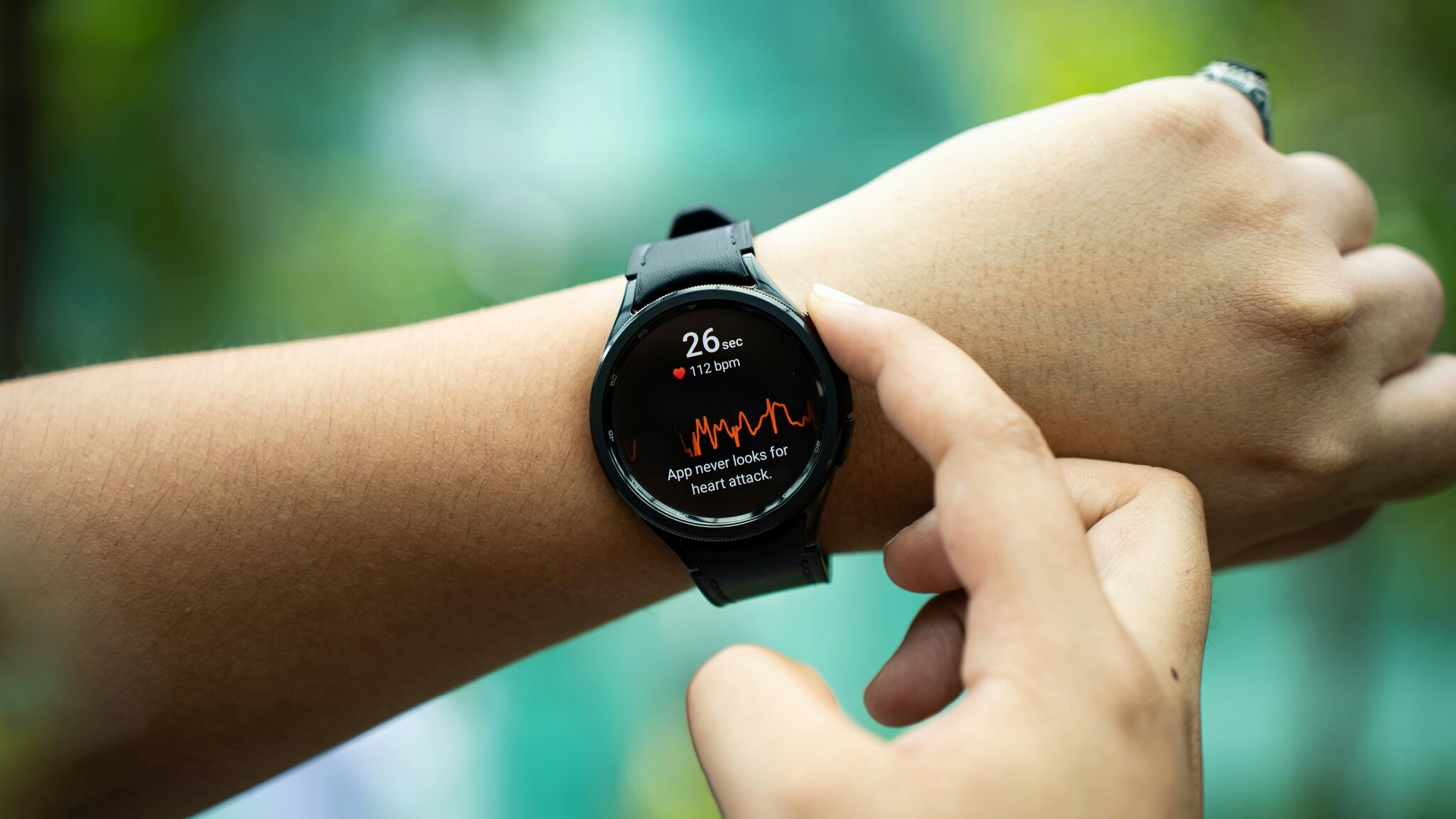 Smartwatch gezondheidsmeting
