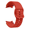 Strap-it® Strap-it Samsung Galaxy Watch 4 40mm Wave bandje (rood) Strap-it® Strap-it Samsung Galaxy Watch 4 40mm Wave bandje (rood)
