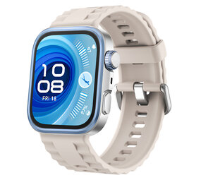 Strap-it® Huawei Watch Fit 3 siliconen classic bandje (sterrenlicht)