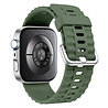 Strap-it® Strap-it Huawei Watch Fit 3 siliconen classic bandje (donkergroen) Strap-it® Strap-it Huawei Watch Fit 3 siliconen classic bandje (donkergroen)
