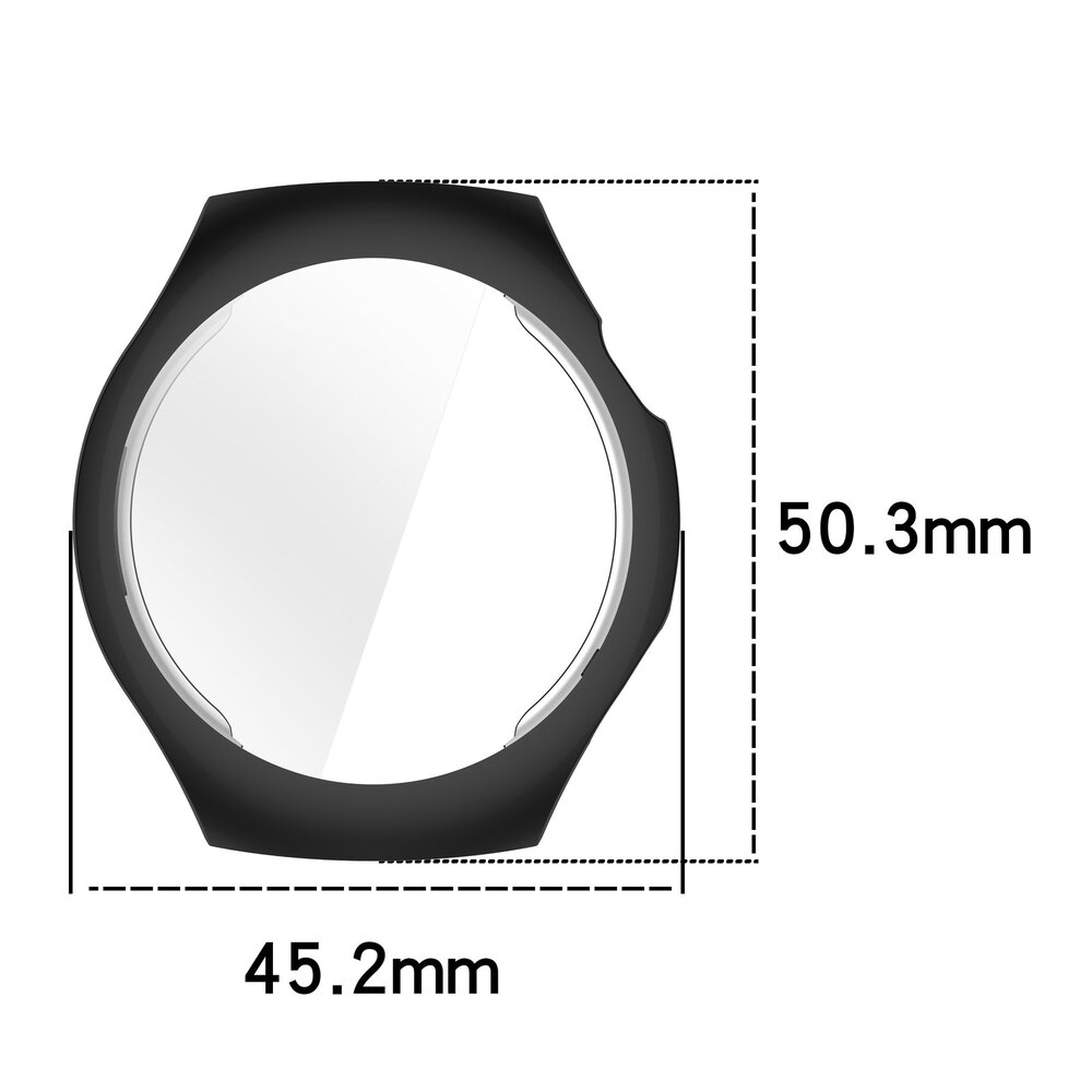 Strap-it® Strap-it Huawei Watch 5 - 42mm TPU case (transparant)