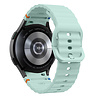 Strap-it® Strap-it Samsung Galaxy Watch 4 44mm Wave bandje (lichtgroen) Strap-it® Strap-it Samsung Galaxy Watch 4 44mm Wave bandje (lichtgroen)