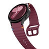 Strap-it® Strap-it Samsung Galaxy Watch 5 44mm Wave bandje (wijnrood) Strap-it® Strap-it Samsung Galaxy Watch 5 44mm Wave bandje (wijnrood)