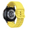 Strap-it® Strap-it Samsung Galaxy Watch 5 40mm Wave bandje (lichtgeel) Strap-it® Strap-it Samsung Galaxy Watch 5 40mm Wave bandje (lichtgeel)