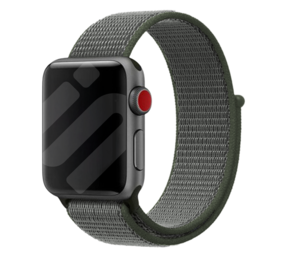 Strap-it® Apple Watch nylon band (groen) Strap-it® Apple Watch nylon band (groen)