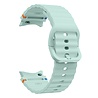 Strap-it® Strap-it Samsung Galaxy Watch 6 44mm Wave bandje (lichtgroen) Strap-it® Strap-it Samsung Galaxy Watch 6 44mm Wave bandje (lichtgroen)