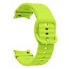 Strap-it® Strap-it Samsung Galaxy Watch 6 40mm Wave bandje (lime) Strap-it® Strap-it Samsung Galaxy Watch 6 40mm Wave bandje (lime)