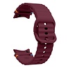 Strap-it® Strap-it Samsung Galaxy Watch 6 40mm Wave bandje (wijnrood) Strap-it® Strap-it Samsung Galaxy Watch 6 40mm Wave bandje (wijnrood)
