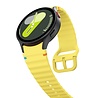 Strap-it® Strap-it Samsung Galaxy Watch 7 - 40mm Wave bandje (lichtgeel) Strap-it® Strap-it Samsung Galaxy Watch 7 - 40mm Wave bandje (lichtgeel)