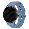 Strap-it® Strap-it Samsung Galaxy Watch 7 - 40mm Wave bandje (grijsblauw) Strap-it® Strap-it Samsung Galaxy Watch 7 - 40mm Wave bandje (grijsblauw)