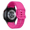 Strap-it® Strap-it Samsung Galaxy Watch FE Wave bandje (knalroze) Strap-it® Strap-it Samsung Galaxy Watch FE Wave bandje (knalroze)