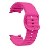 Strap-it® Strap-it Samsung Galaxy Watch FE Wave bandje (knalroze) Strap-it® Strap-it Samsung Galaxy Watch FE Wave bandje (knalroze)