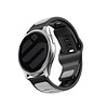 Strap-it® Strap-it Xiaomi Amazfit Bip outdoor duo siliconen bandje (grijs/zwart) Strap-it® Strap-it Xiaomi Amazfit Bip outdoor duo siliconen bandje (grijs/zwart)