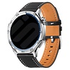 Strap-it® Strap-it Amazfit Bip 5 'one push' leren bandje (zwart) Strap-it® Strap-it Amazfit Bip 5 'one push' leren bandje (zwart)