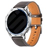 Strap-it® Strap-it Amazfit Bip 5 'one push' leren bandje (grijs) Strap-it® Strap-it Amazfit Bip 5 'one push' leren bandje (grijs)