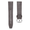Strap-it® Strap-it Amazfit Bip 5 'one push' leren bandje (grijs) Strap-it® Strap-it Amazfit Bip 5 'one push' leren bandje (grijs)