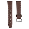 Strap-it® Strap-it Amazfit GTR 4 'one push' leren bandje (donkerbruin) Strap-it® Strap-it Amazfit GTR 4 'one push' leren bandje (donkerbruin)