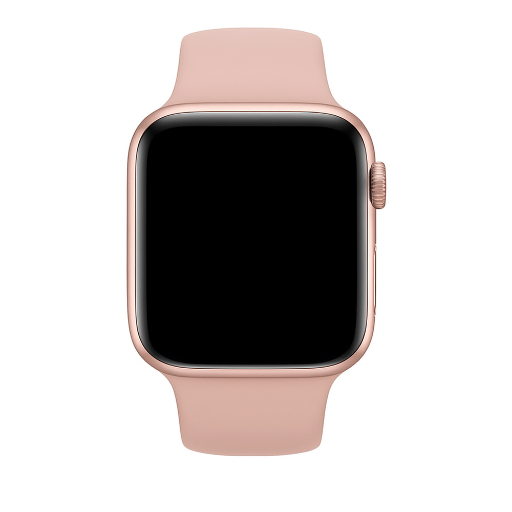 Strap-it® Strap-it Apple Watch silicone band (lichtroze)