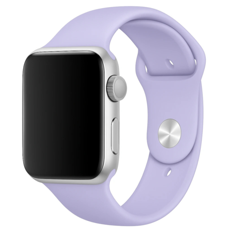 Strap-it® Strap-it Apple Watch silicone band (lila)