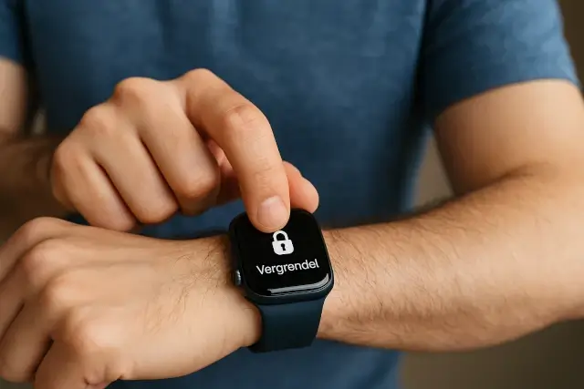 Hoe Apple Watch vergrendelen?