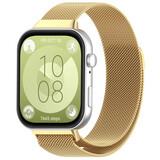 Strap-it® Huawei Watch Fit 3 Milanese band (goud)
