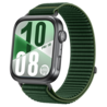 Strap-it® Strap-it Huawei Watch Fit 4 nylon wave bandje (donkergroen) Strap-it® Strap-it Huawei Watch Fit 4 nylon wave bandje (donkergroen)