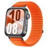 Strap-it® Strap-it Huawei Watch Fit 4 nylon wave bandje (oranje) Strap-it® Strap-it Huawei Watch Fit 4 nylon wave bandje (oranje)