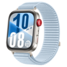 Strap-it® Strap-it Huawei Watch Fit 4 nylon wave bandje (lichtblauw) Strap-it® Strap-it Huawei Watch Fit 4 nylon wave bandje (lichtblauw)