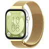 Strap-it® Strap-it Huawei Watch Fit 4 Milanese band (goud) Strap-it® Strap-it Huawei Watch Fit 4 Milanese band (goud)