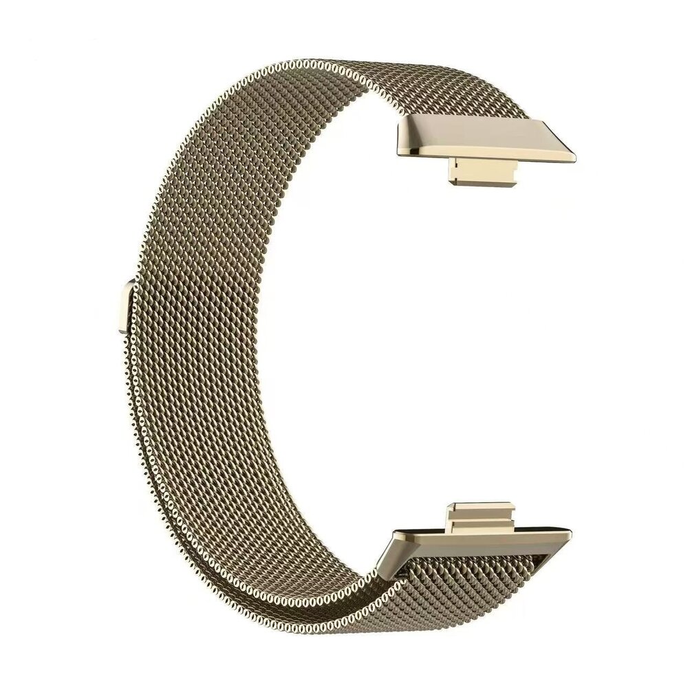 Strap-it® Strap-it Huawei Watch Fit 4 Milanese band (sterrenlicht)