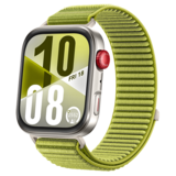 Strap-it® Huawei Watch Fit 4 Pro nylon wave bandje (groen) Strap-it® Huawei Watch Fit 4 Pro nylon wave bandje (groen)