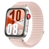 Strap-it® Huawei Watch Fit 4 Pro nylon wave bandje (lichtroze) Strap-it® Huawei Watch Fit 4 Pro nylon wave bandje (lichtroze)