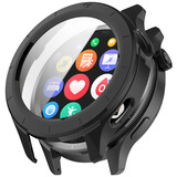 Strap-it® Xiaomi Watch S4 hard case met glas (zwart)