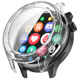 Strap-it® Xiaomi Watch S4 hard case met glas (transparant)
