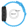 Strap-it® Strap-it Samsung Galaxy Watch Ultra Ocean bandje (lichtblauw) Strap-it® Strap-it Samsung Galaxy Watch Ultra Ocean bandje (lichtblauw)
