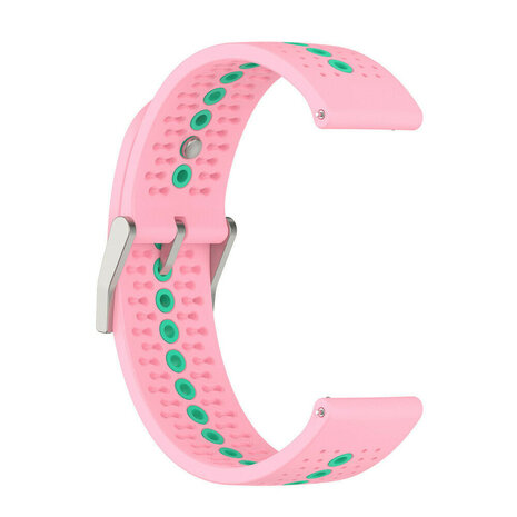 Strap-it® Strap-it Suunto Run siliconen bandje (roze/aqua)