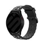 Strap-it® Suunto Run sport gesp band (zwart/wit)