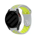 Strap-it® Suunto Run sport band (grijs/geel)