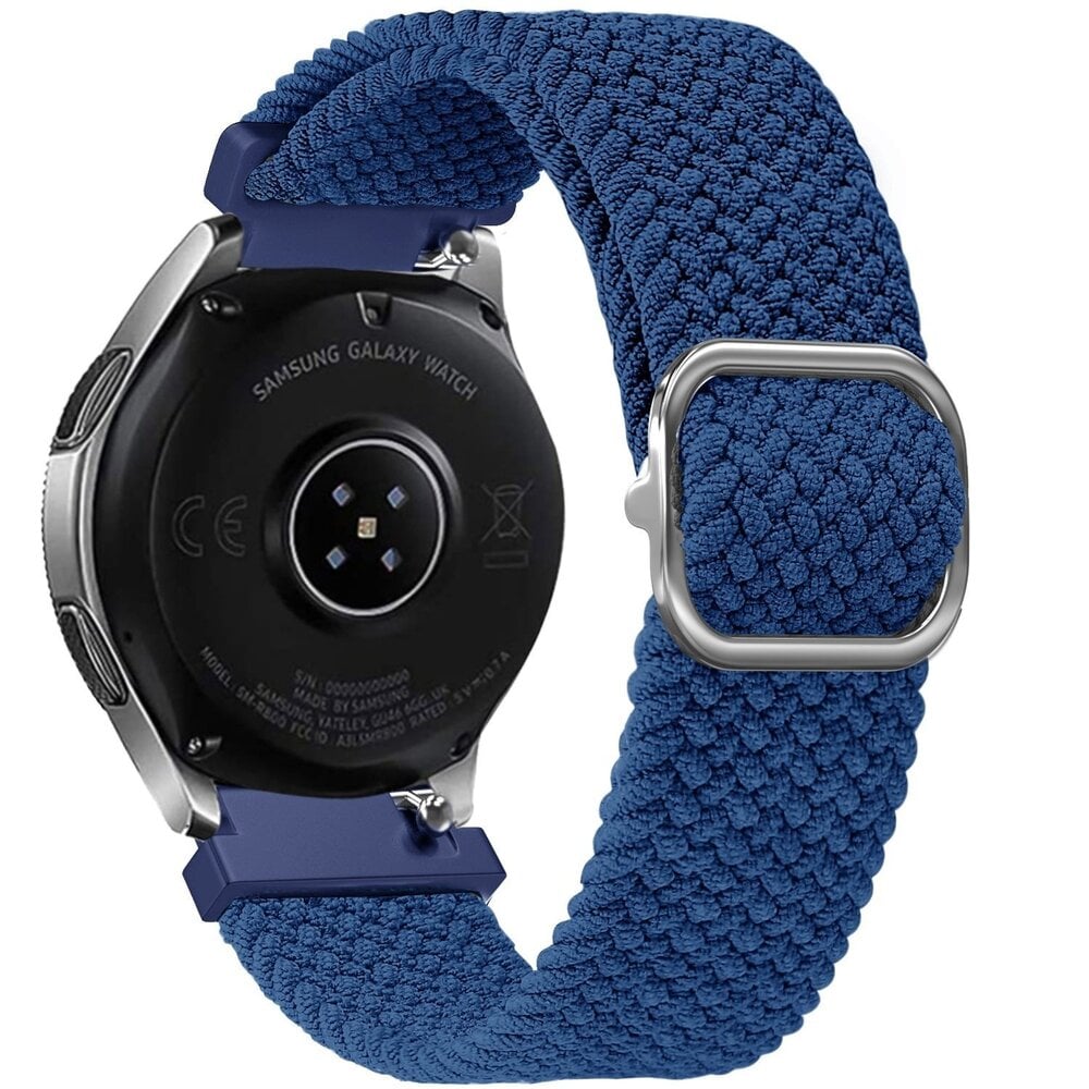 Strap-it® Strap-it Suunto 9 Peak verstelbaar geweven bandje (blauw)