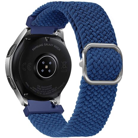 Strap-it® Strap-it Suunto 9 Peak verstelbaar geweven bandje (blauw)